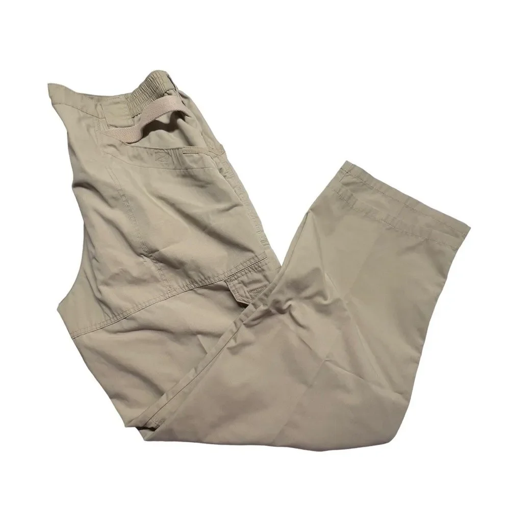 5.11 Tactical Series Pant Mens 40(38)x32 Khaki Tan‎ RipStop Cargo Elastic Waist